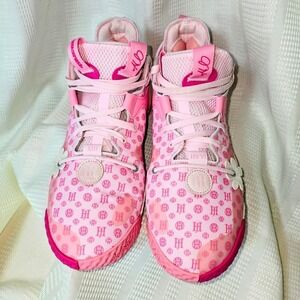 Adidas Harden Vol 6 Pink Monogram Basketball Shoes GV8744 Mens 10 Womens 11.